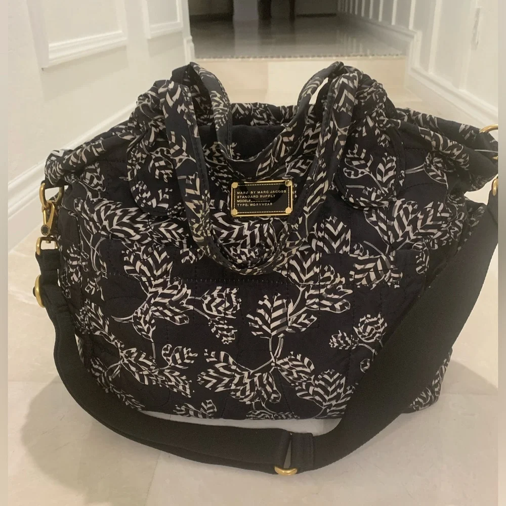 Marc by Marc Jacobs Multicolor Printed Nylon Diaper Bag